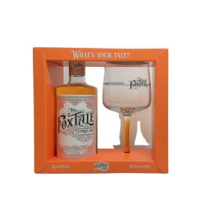 The Foxtale Citrus Gin With Glass